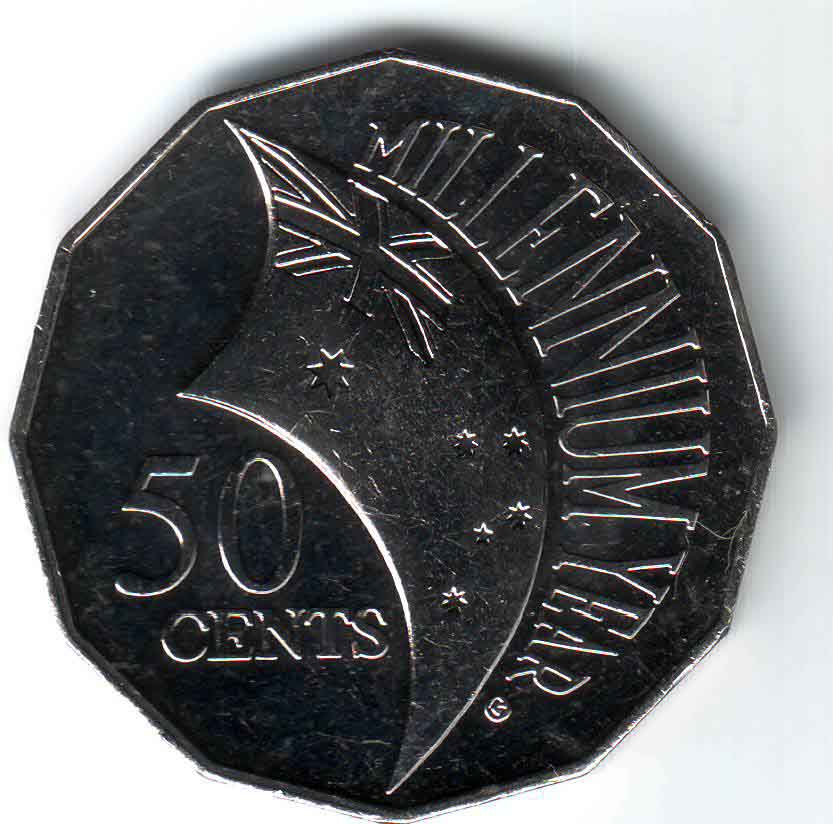 Australian-Year-2000-50-Cent-Incused
